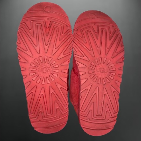 Ugg men’s red Neumel boots; sz 9 - Picture 5 of 7